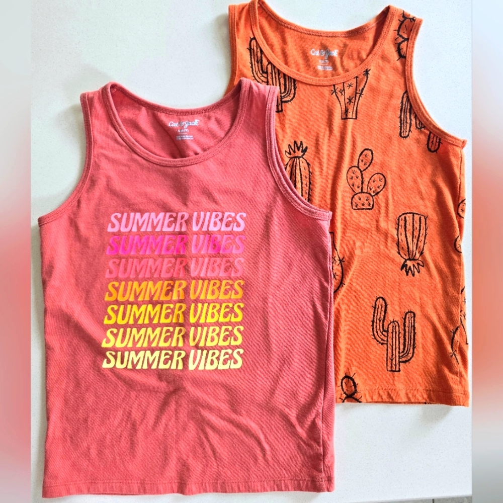 Cat & Jack boys Tanktops